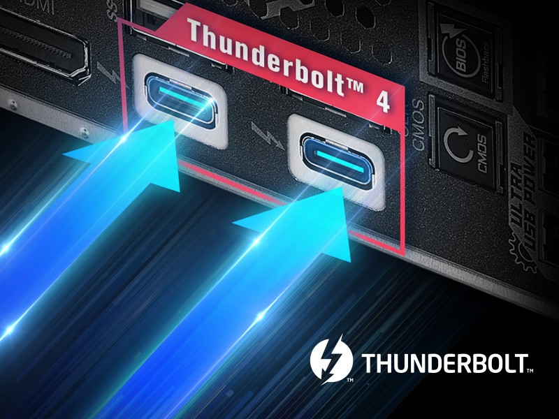 Thunderbolt™ 4/USB4 
